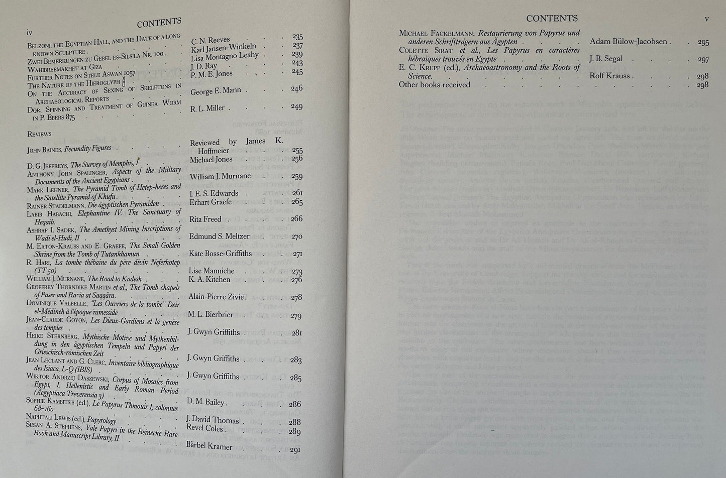 The Journal of Egyptian Archaeology; Vol 75; 1989