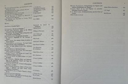 The Journal of Egyptian Archaeology; Vol 75; 1989