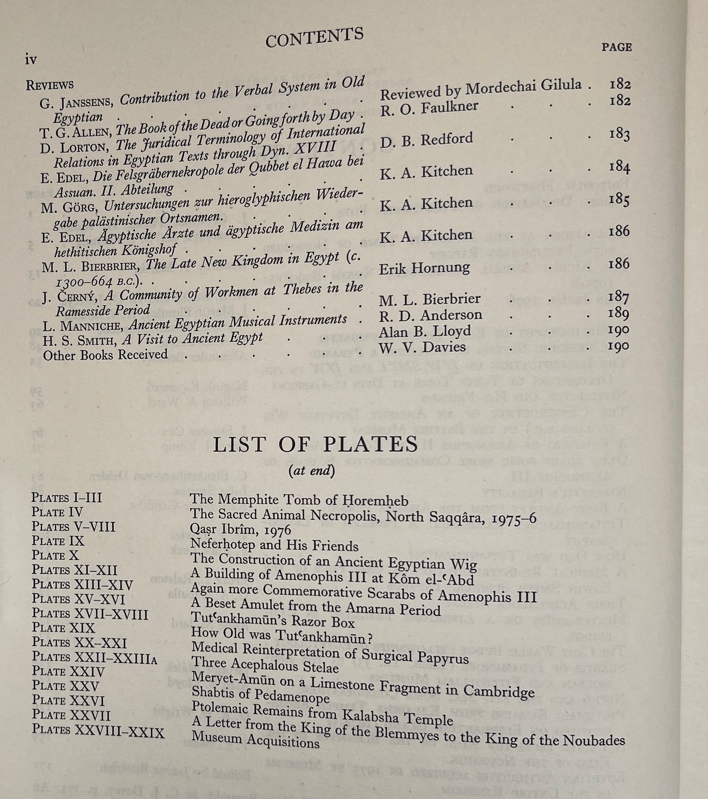 The Journal of Egyptian Archaeology; Vol 63; 1977