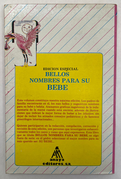 Bellos Nombres Para Su Bebé