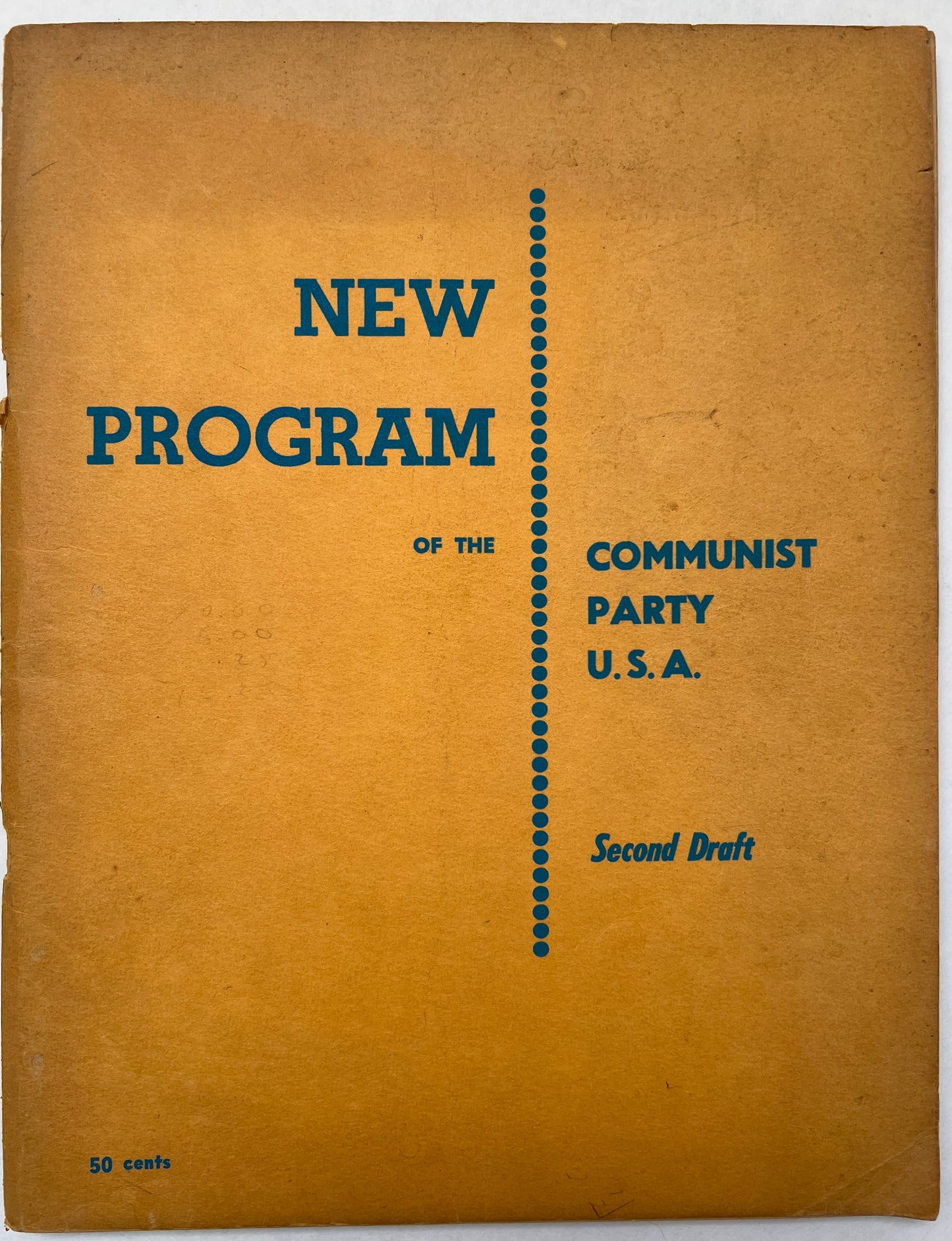 New Program of the Communist Party USA, Second Draft