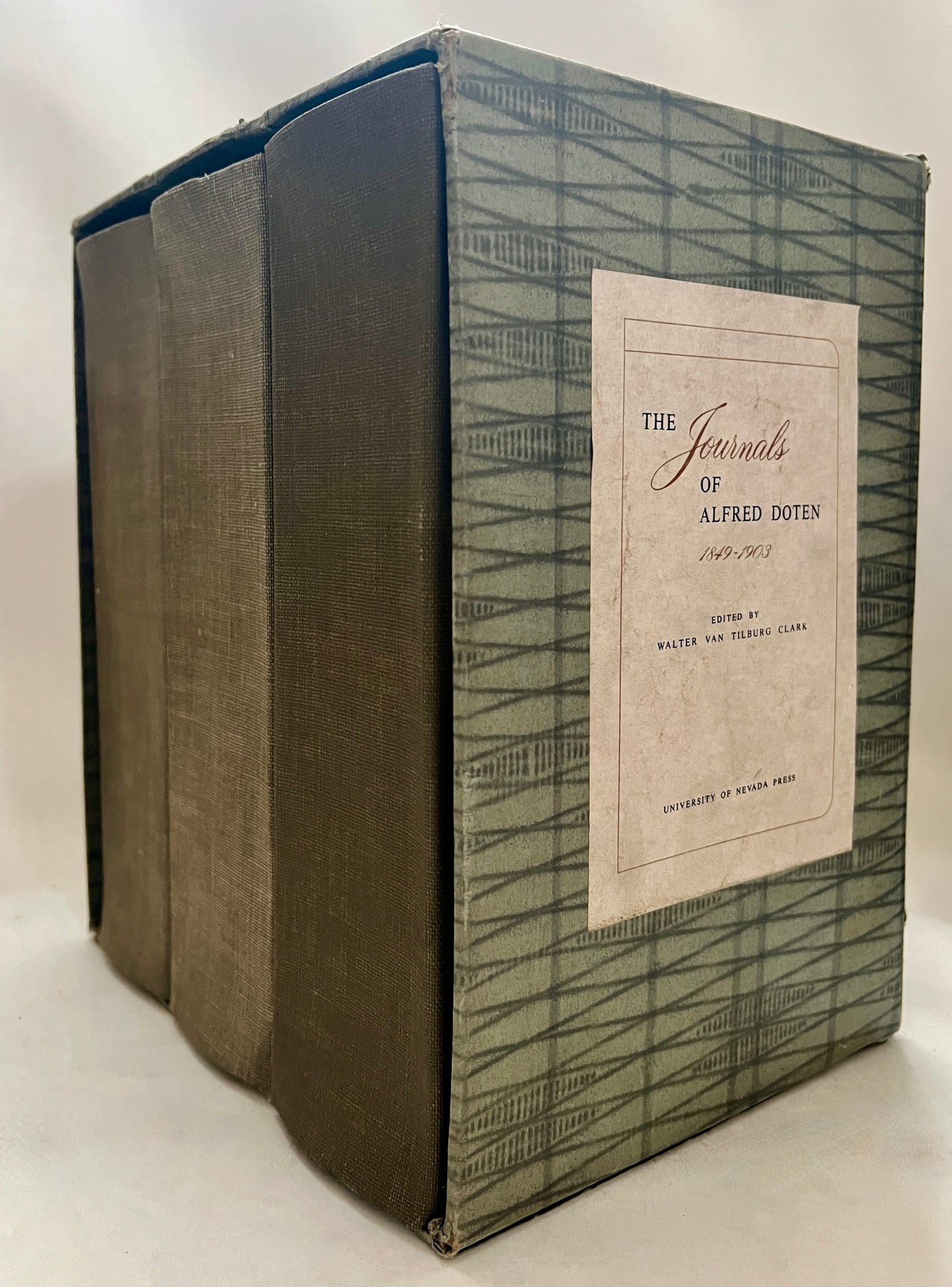 The Journals of Alfred Doten; 1849-190