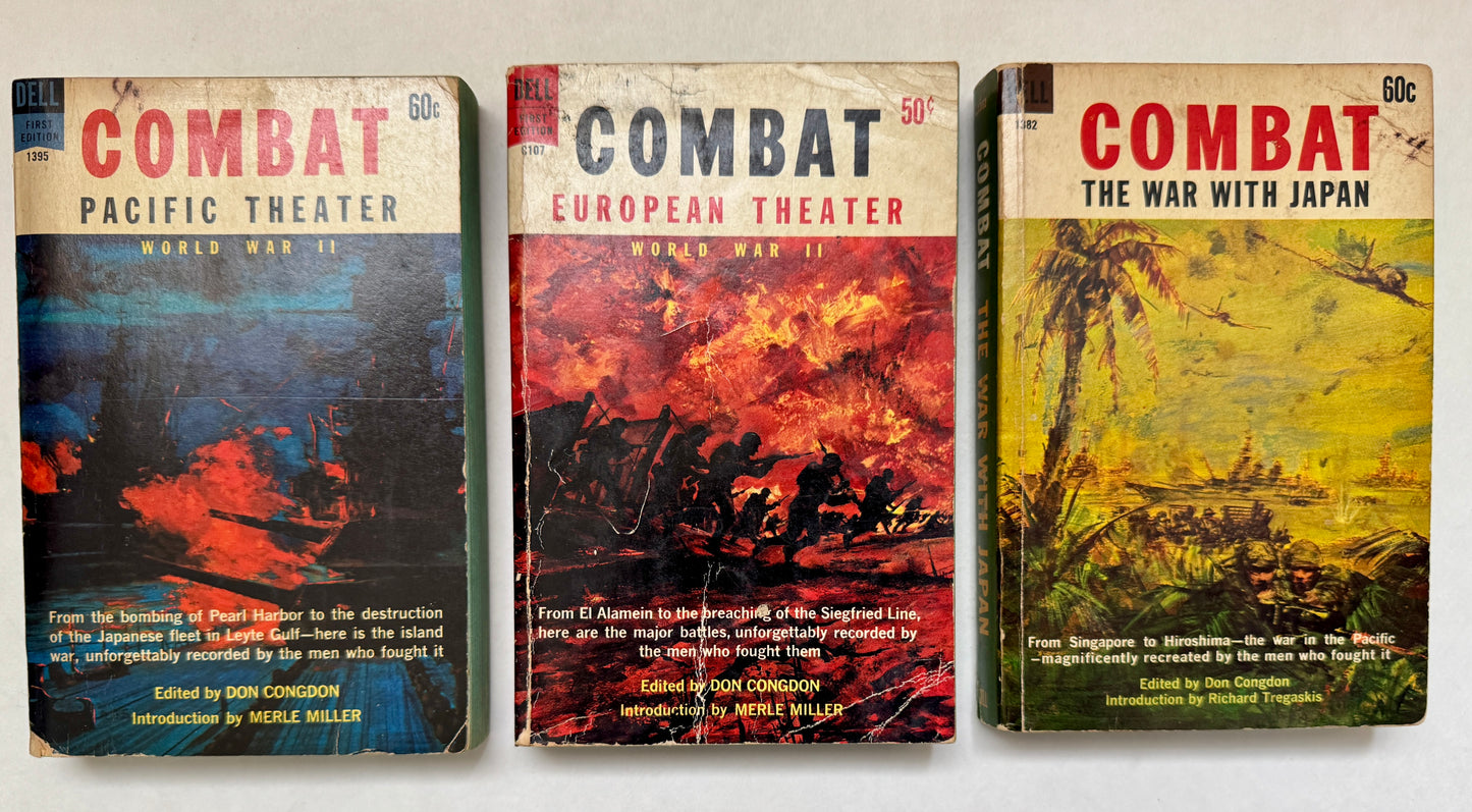 Combat: Pacific Theater, World War II; Combat: European Theater World War II; Combat: The War with Japan