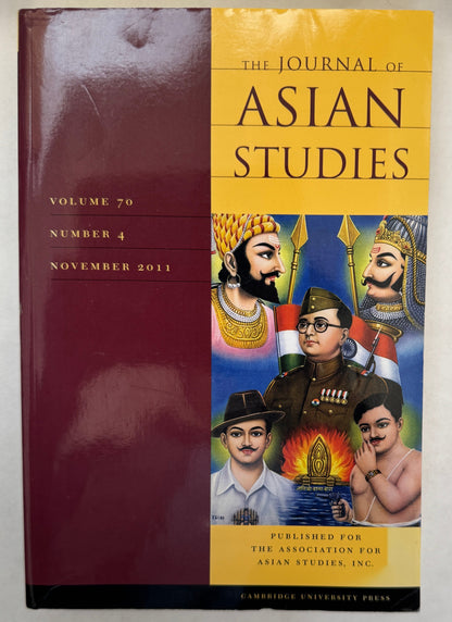 Journal of Asian Studies; Volume 70, Number 4