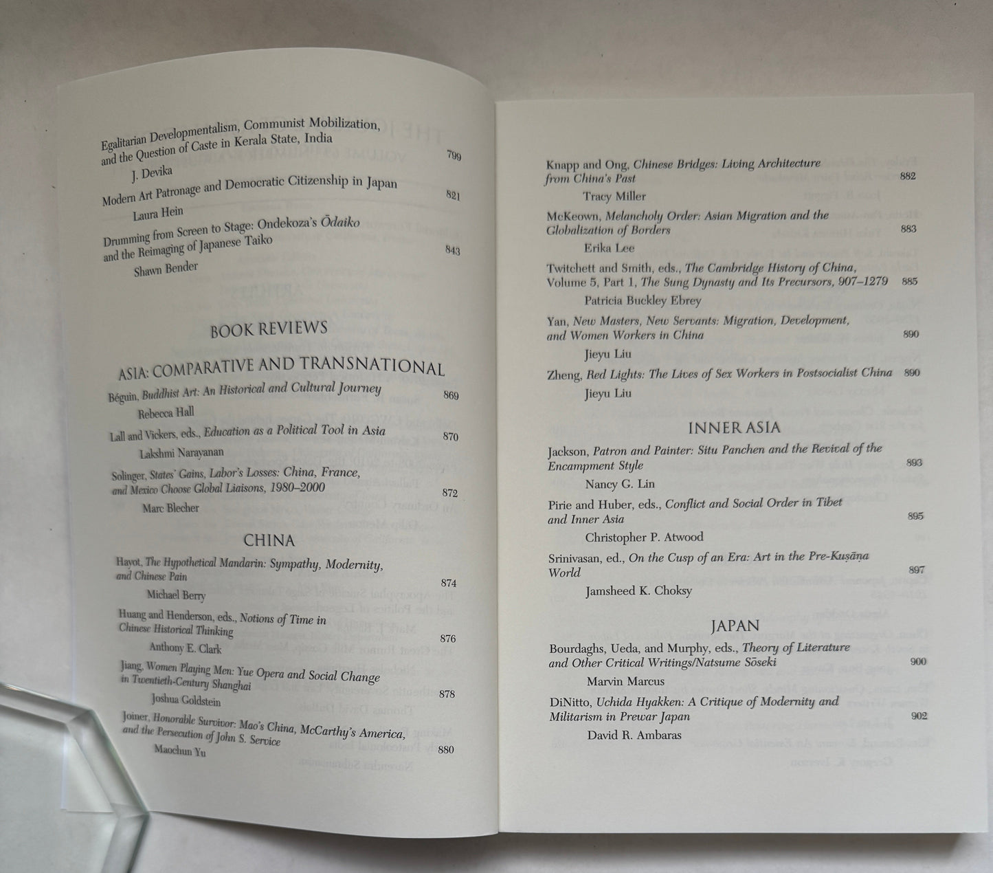 Journal of Asian Studies; Volume 69, Number 3