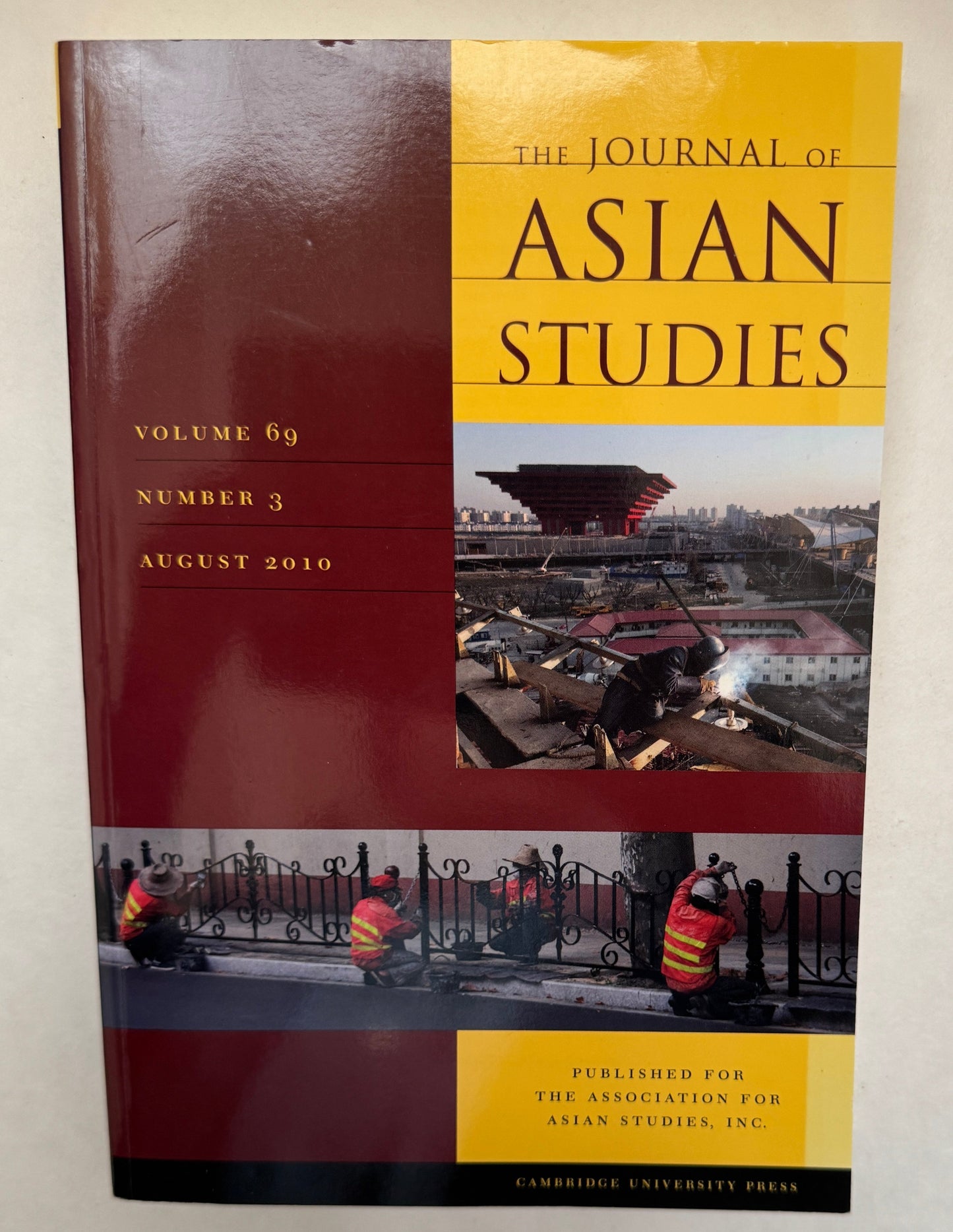 Journal of Asian Studies; Volume 69, Number 3