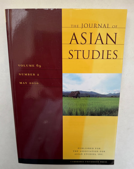 Journal of Asian Studies; Volume 69, Number 2