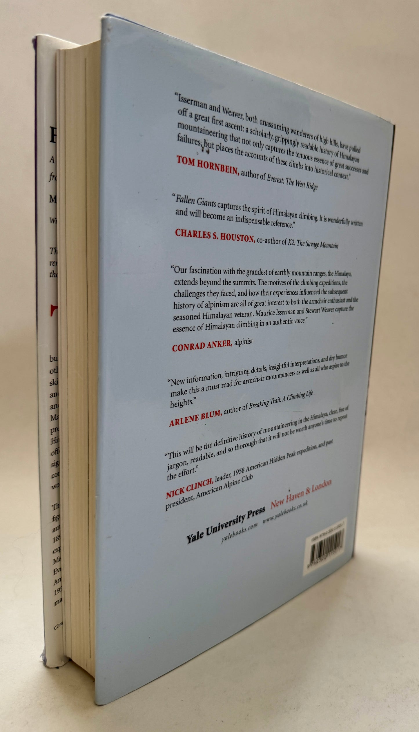 Fallen Giants: A History of Himalayan Mountaineering From the Age of Empire to the Age of Extremes