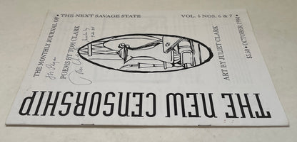 The New Censorship : Vol. 5, No. 6 & 7 [Signed by Author]