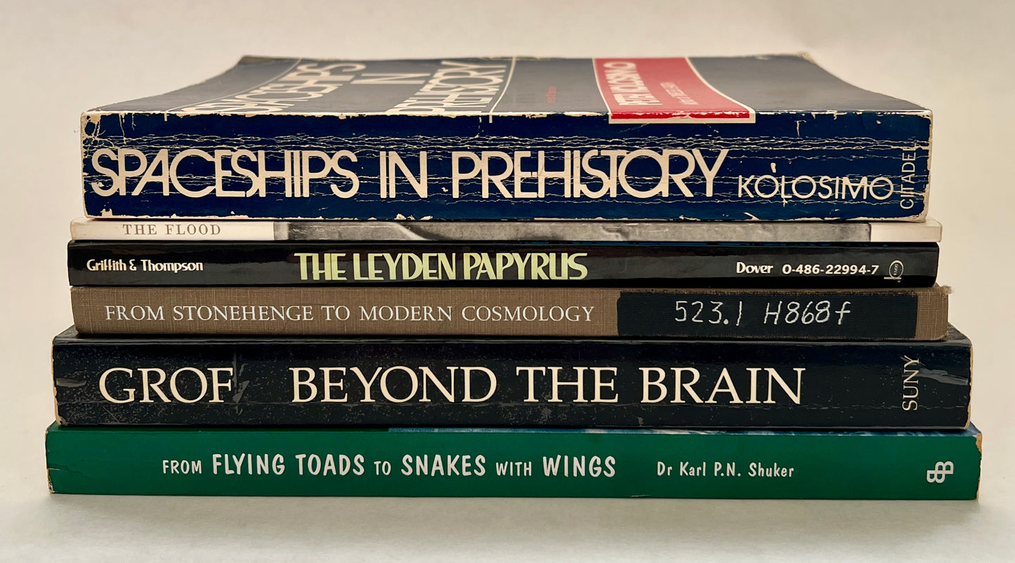 Lot of Six Metaphysical, Occult & Related Books