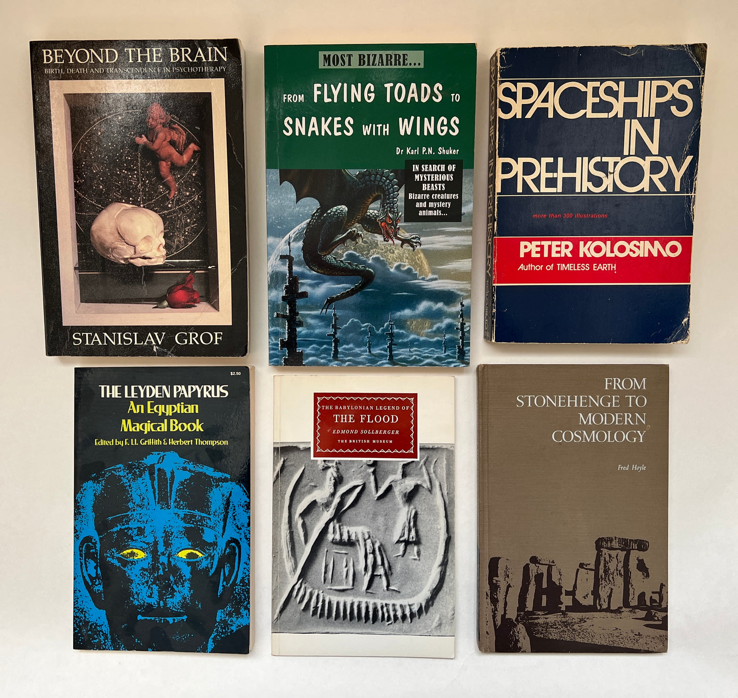 Lot of Six Metaphysical, Occult & Related Books