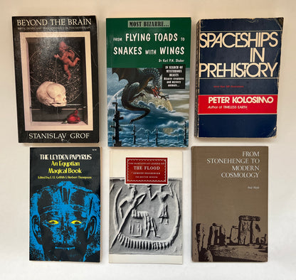 Lot of Six Metaphysical, Occult & Related Books