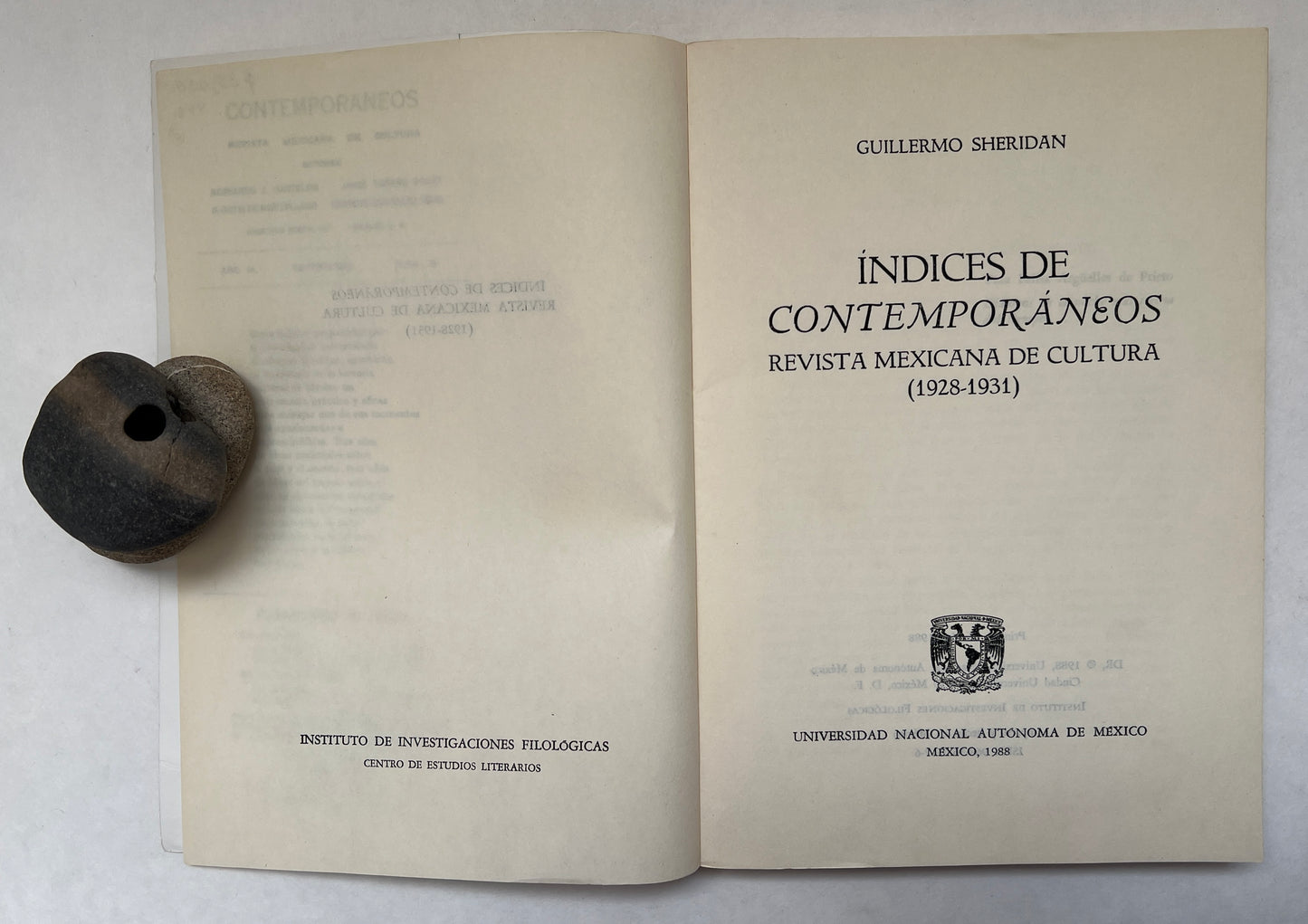 Indices de Contemporáneos: Revista Mexicana de Cultura (1928-1931)