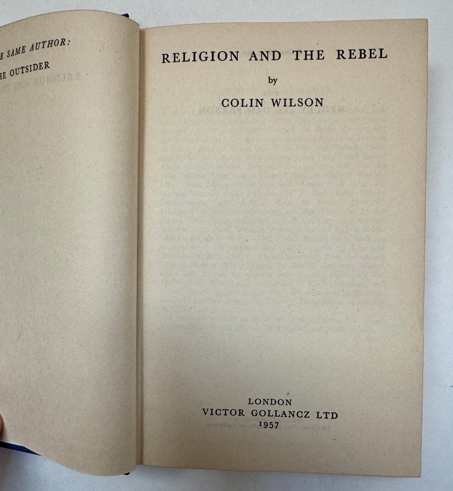 Religion and the Rebel