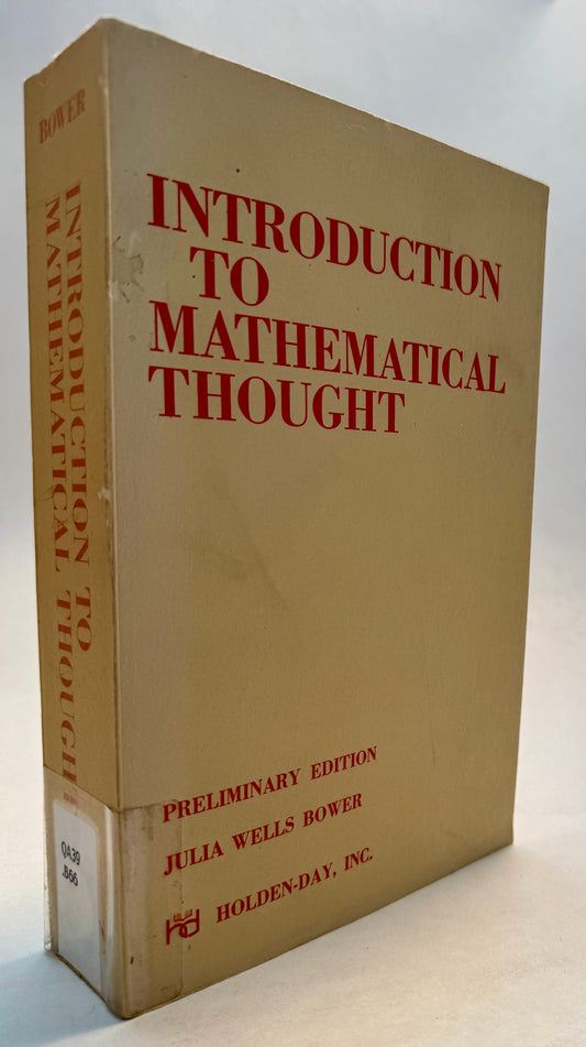 Introduction to Mathematical Thought