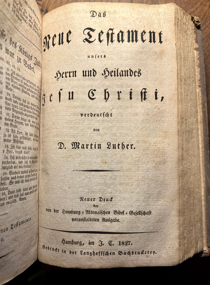 Die Bibel oder die ganze Heilige Schrift des Alten und Neuen Testaments
