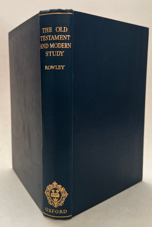 The Old Testament and Modern Study
