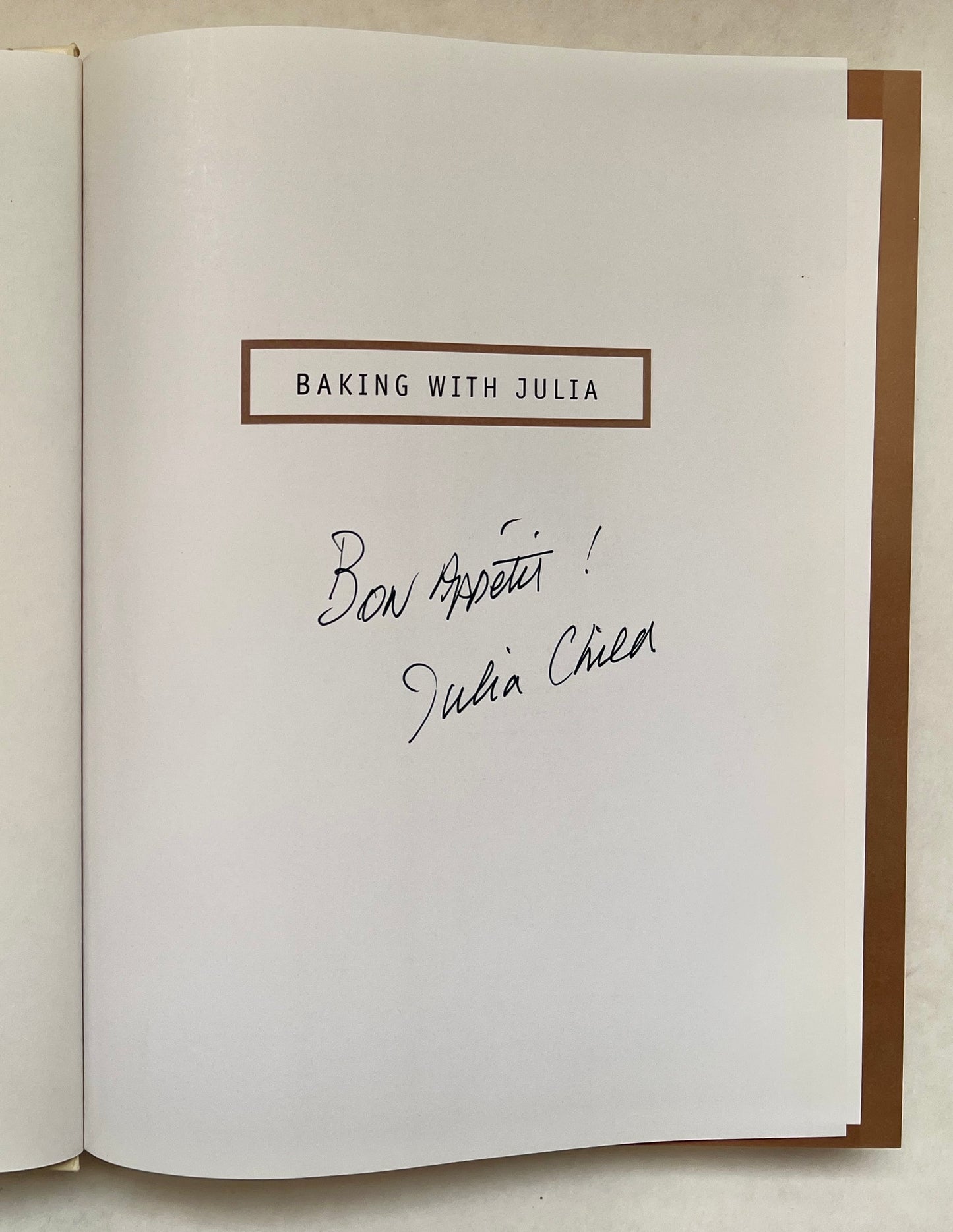 Baking With Julia [Signed]