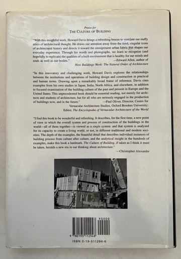 The Culture of Building