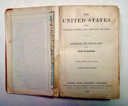 The United States, With Excursions to Mexico, Cuba, Porto Rico, and Alaska: Handbook for Travellers