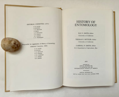 History of Entomology