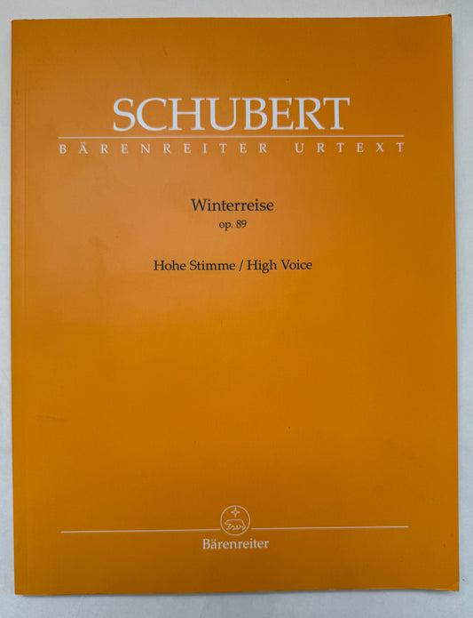 Winterreise Op. 89