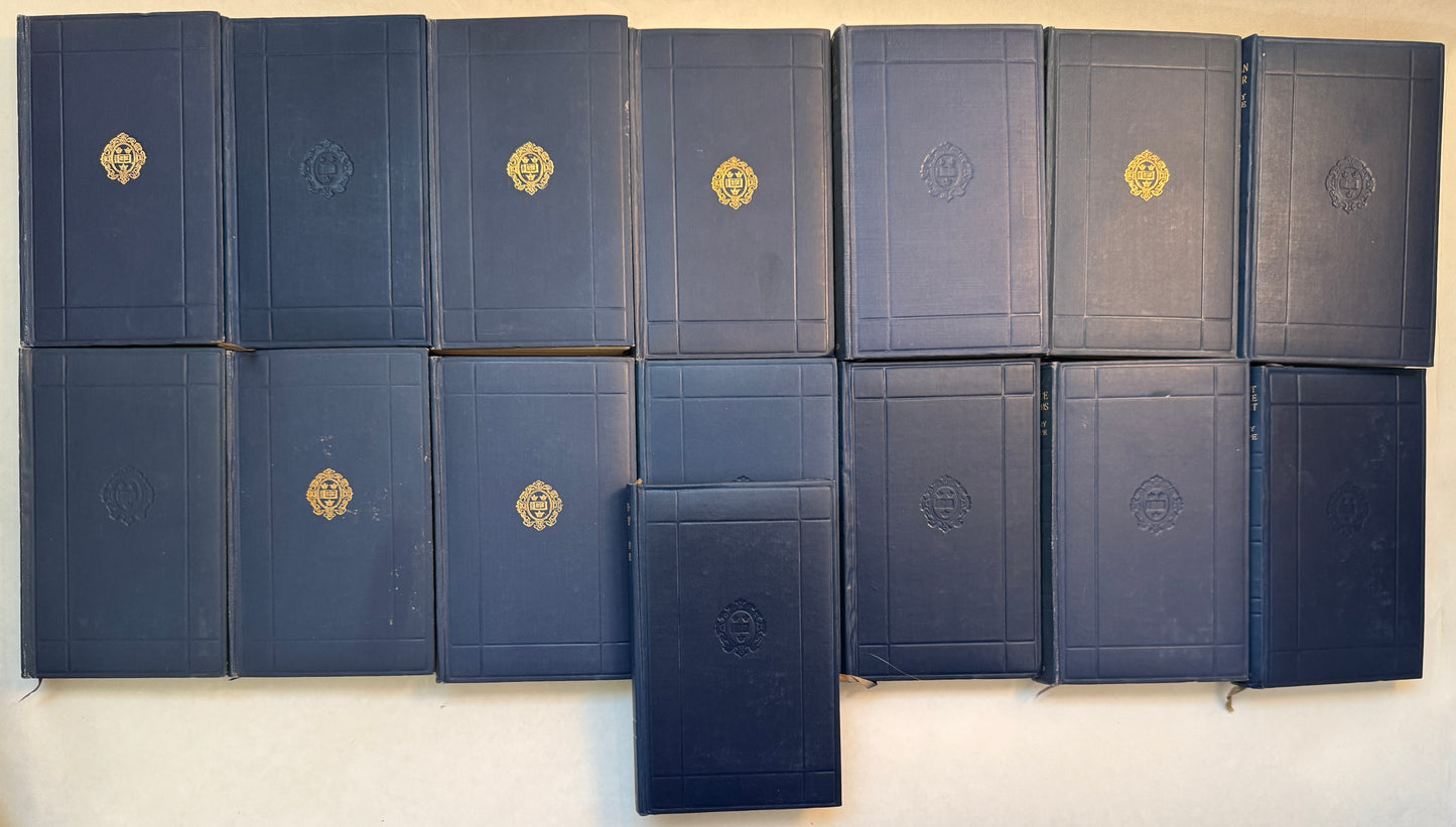 Set of 15 Anthony Trollope Novels, 1924-1932.
