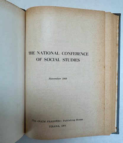 The National Conference of Social Studies, November 1969