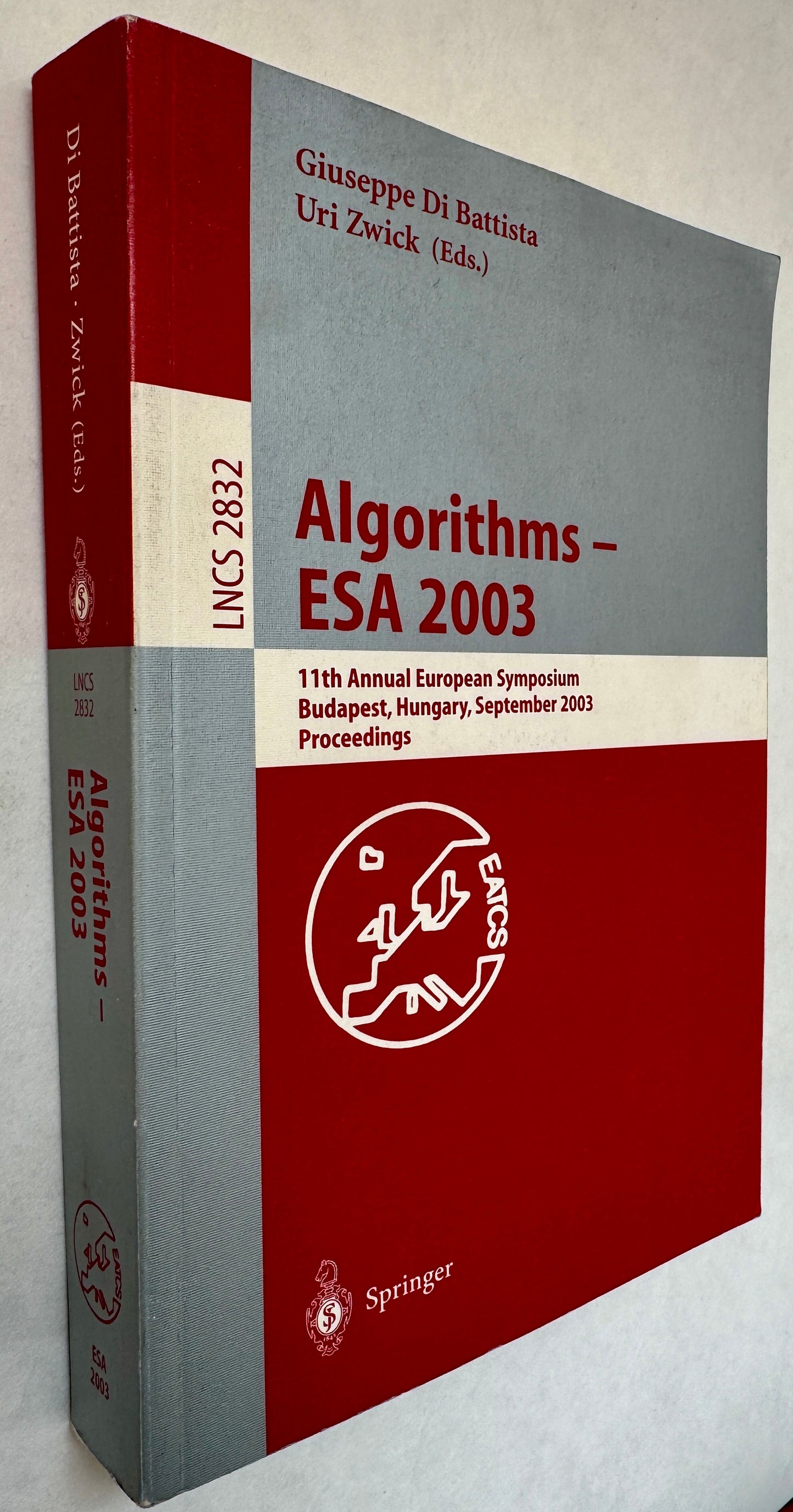 Algorithms--Esa 2003