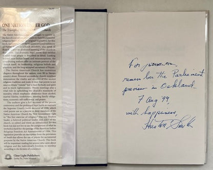 One Nation Under God: The Triumph of the Native American Church [Signed & Inscribed]