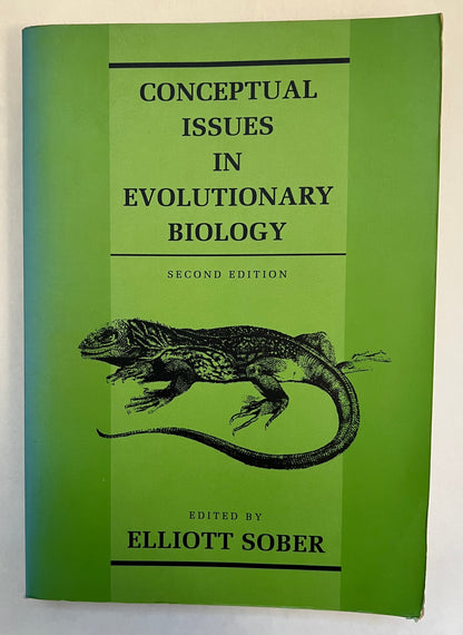 Conceptual Issues in Evolutionary Biology [Signed & Inscribed]