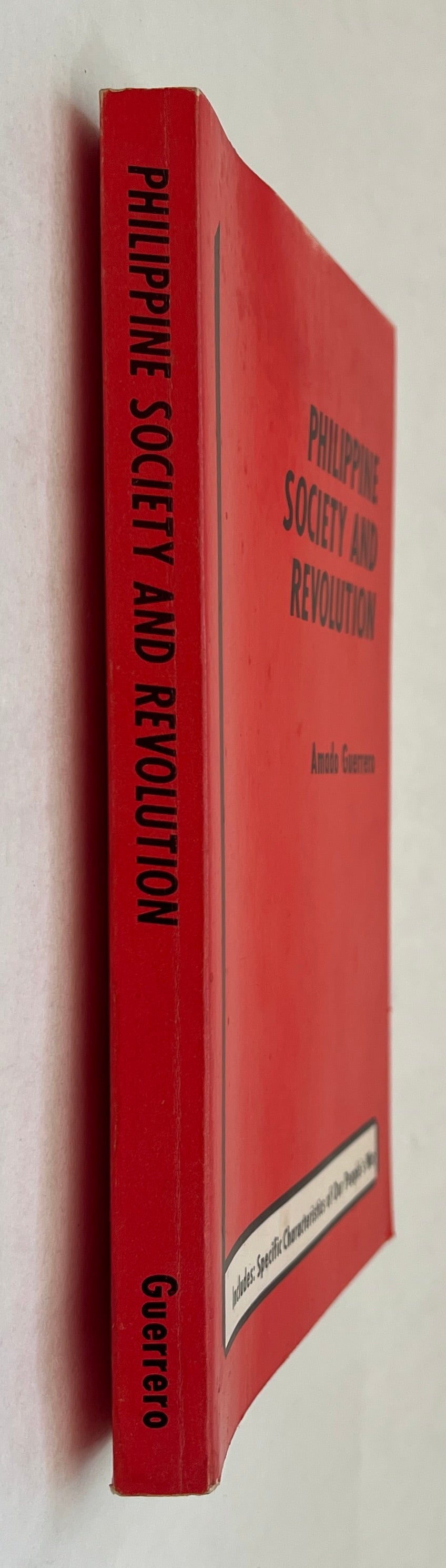 Philippine Society and Revolution