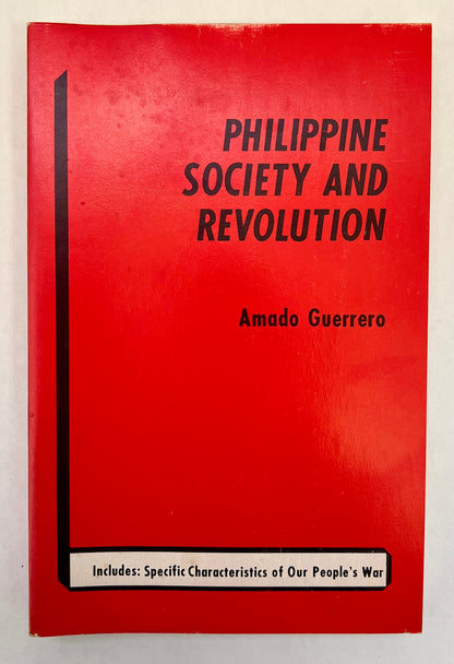 Philippine Society and Revolution