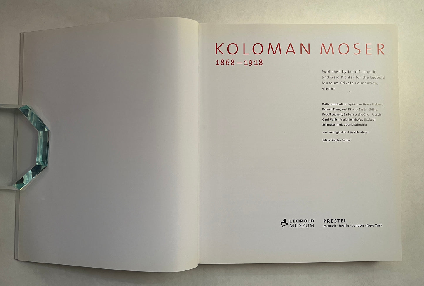 Koloman Moser, 1868-1918