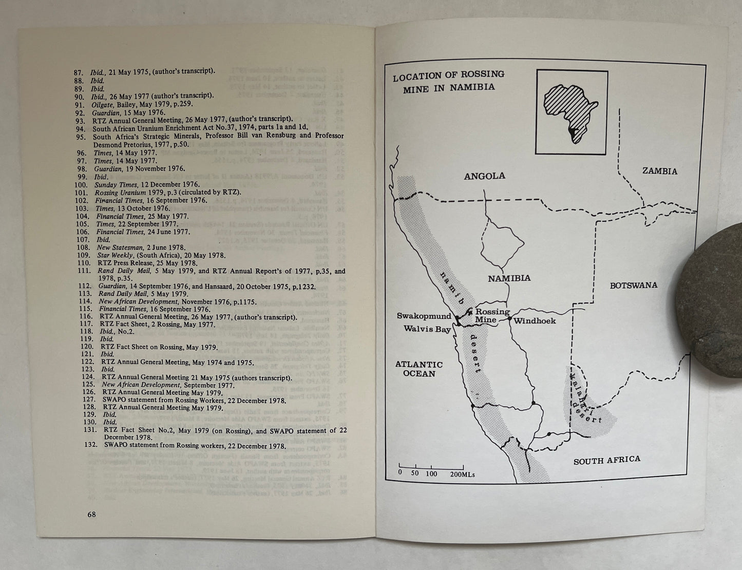 The Rossing File: The Inside Story of Britain's Secret Contract for Namibian Uranium