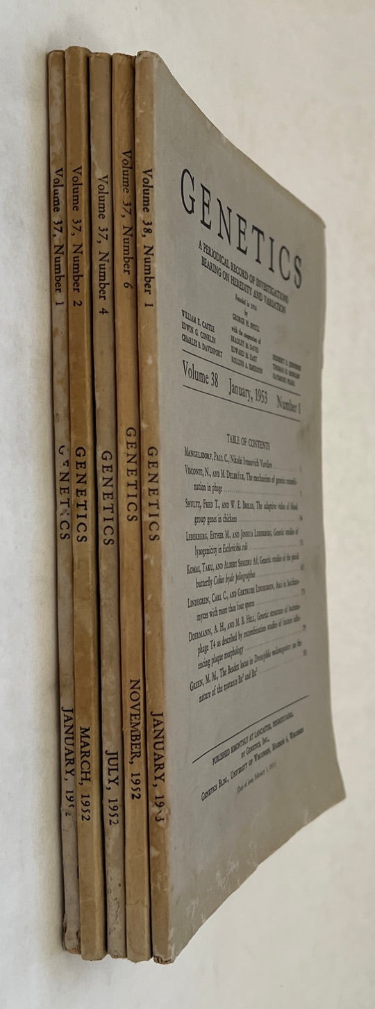 Genetics: A Periodical Record of Investigations Bearing on Heredity and Variation