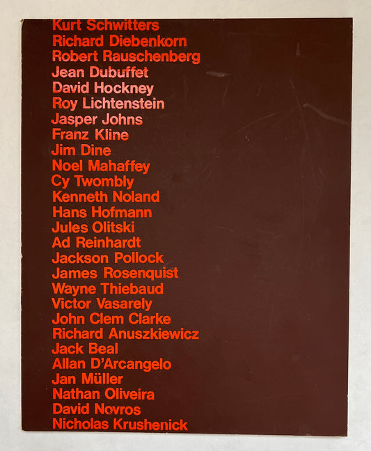 A Selection of American and European Paintings From the Richard Brown Baker Collection