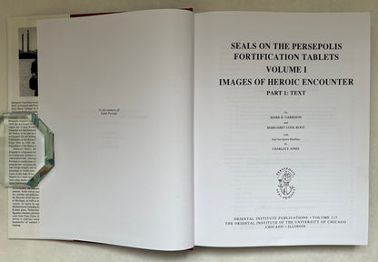 Seals on the Persepolis Fortification Tablets