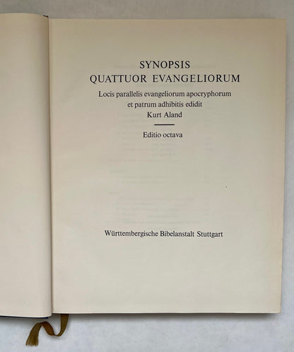 Synopsis Quattuor Evangeliorum