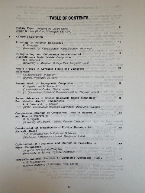 International Conference On Advanced Composite Materials