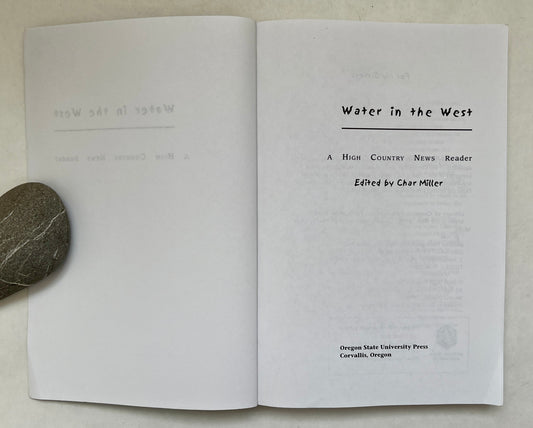 Water in the West: A High Country News Reader
