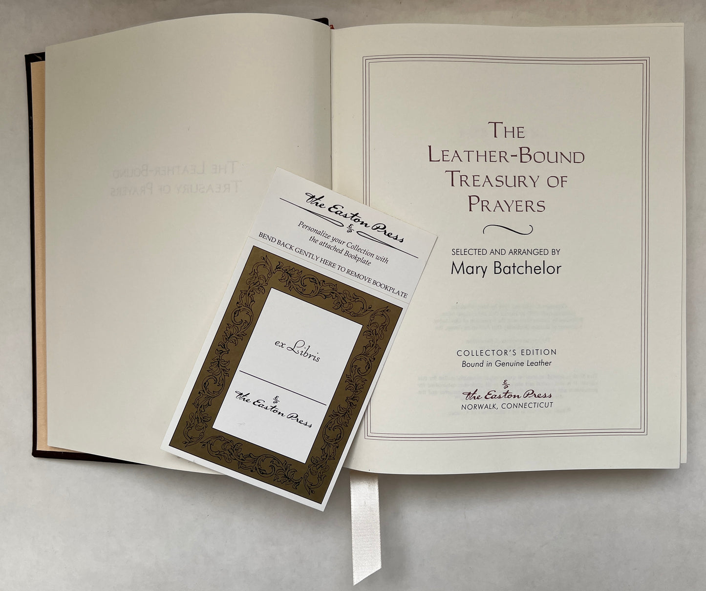 The Leather-Bound Treasury of Prayers
