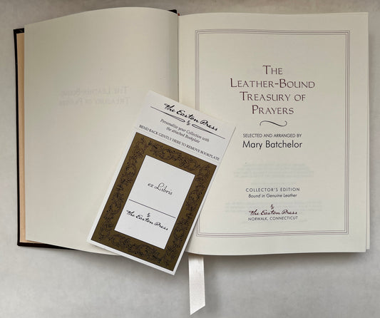 The Leather-Bound Treasury of Prayers