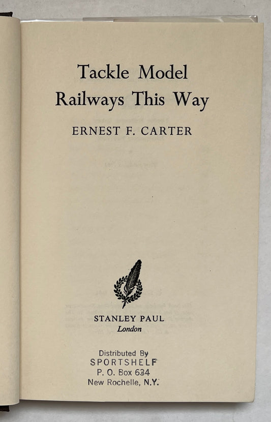 Tackle Model Railways This Way