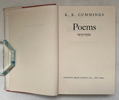 Poems, 1923-1954