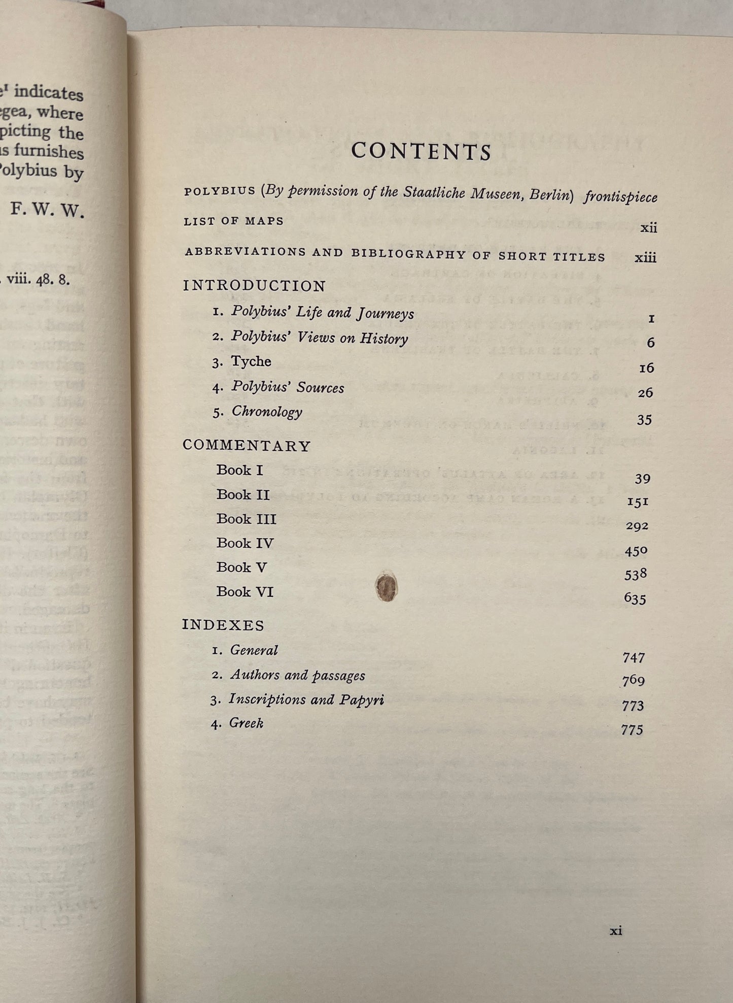 A Historical Commentary on Polybius