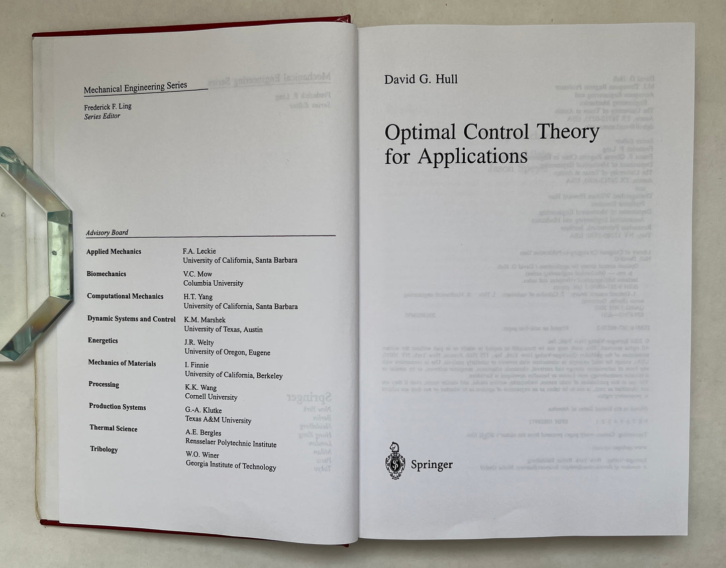 Optimal Control Theory for Applications