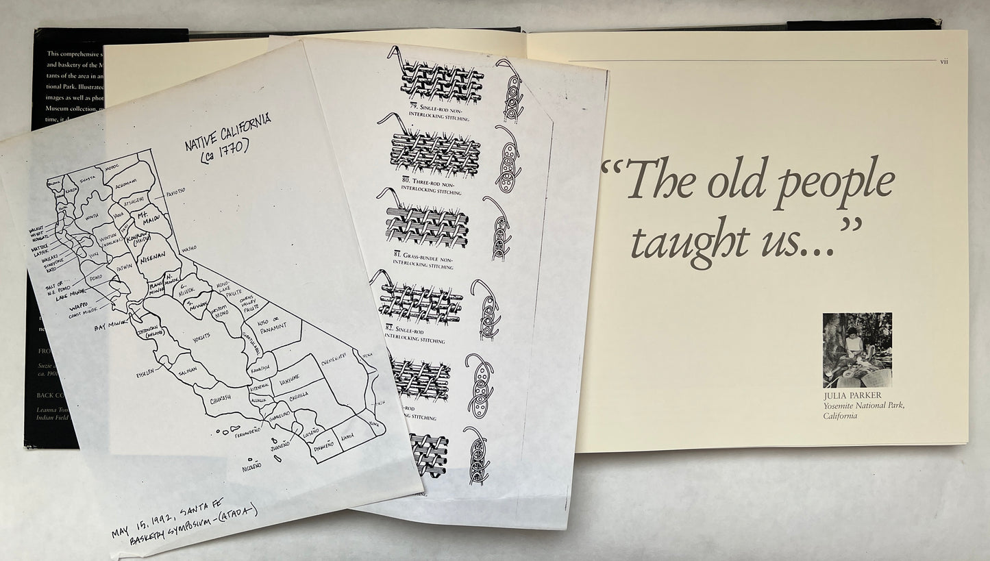 Tradition and Innovation: A Basket History of the Indians of the Yosemite