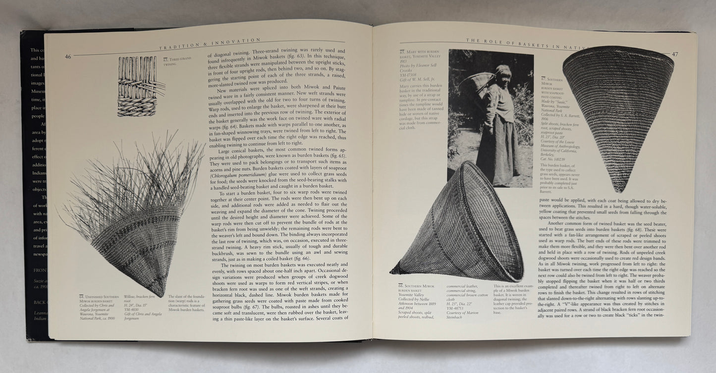 Tradition and Innovation: A Basket History of the Indians of the Yosemite