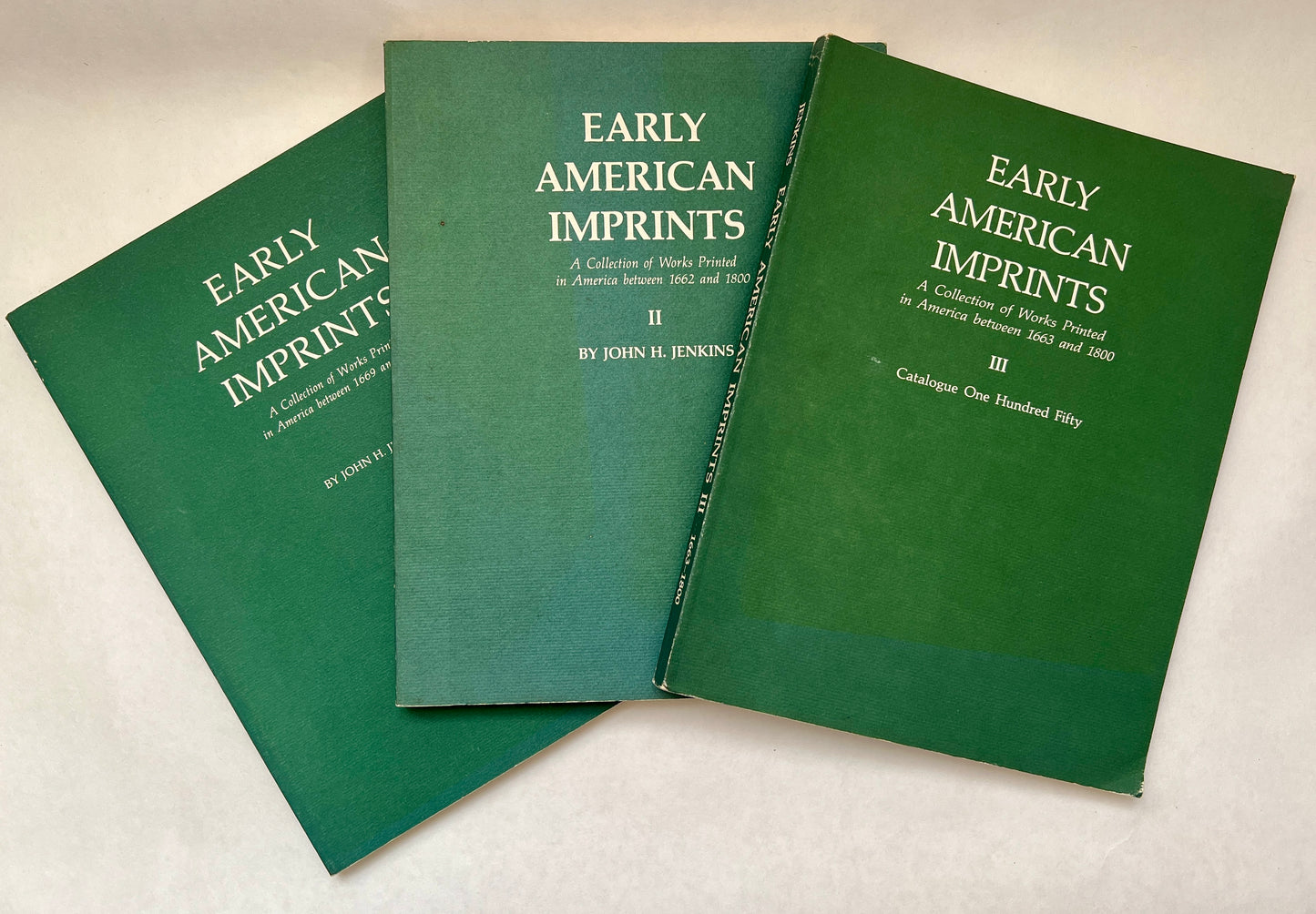 Early American Imprints: A Collection of Works Printed in America